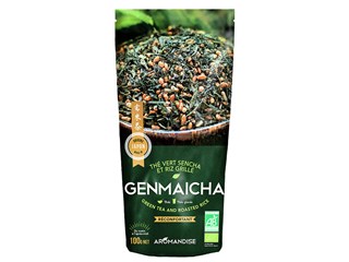 Aromandise The vert+ riz genmaicha bio 100g - 8229